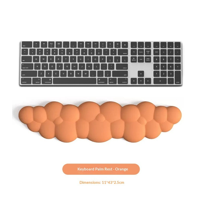 Anti-Slip Cloud Wrist Rest Mouse Pad For The Office