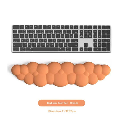 Anti-Slip Cloud Wrist Rest Mouse Pad For The Office