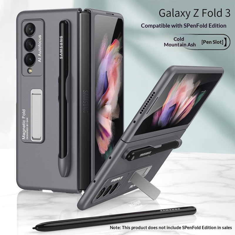 Personalized Matte Double-Flip Folding Screen Ultra-Thin Stand Phone Case