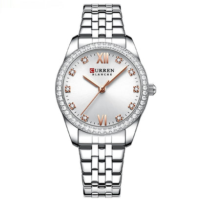 Women's Roman Numeral Waterproof Simple Watch
