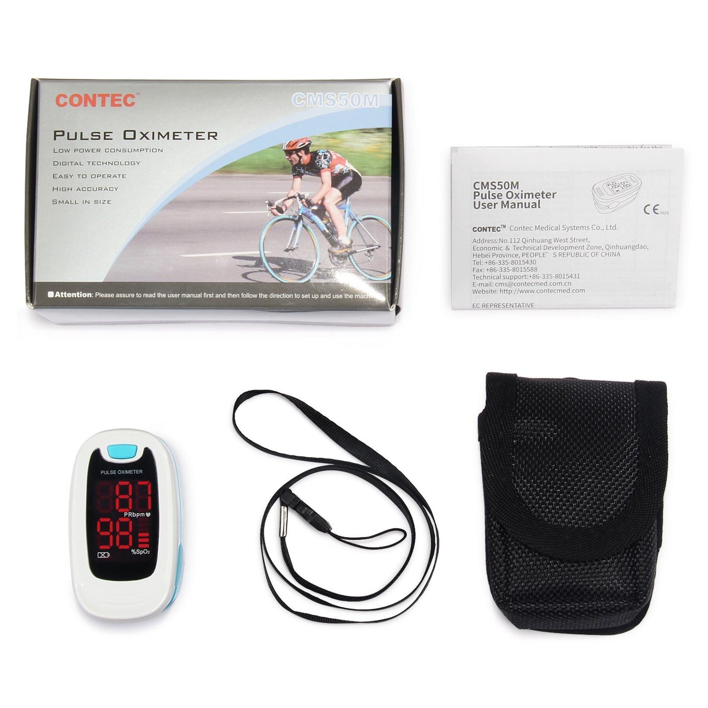 FDA-approved pulse oximeter for home sports and wellness use
