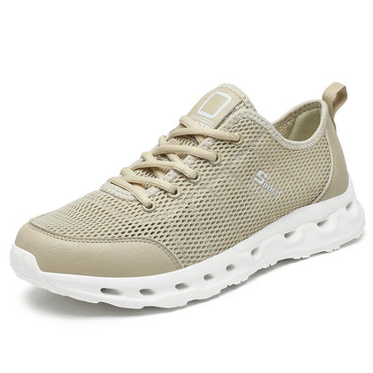 Summer New Hollowed-out Mesh Breathable Casual Sports Running Shoes