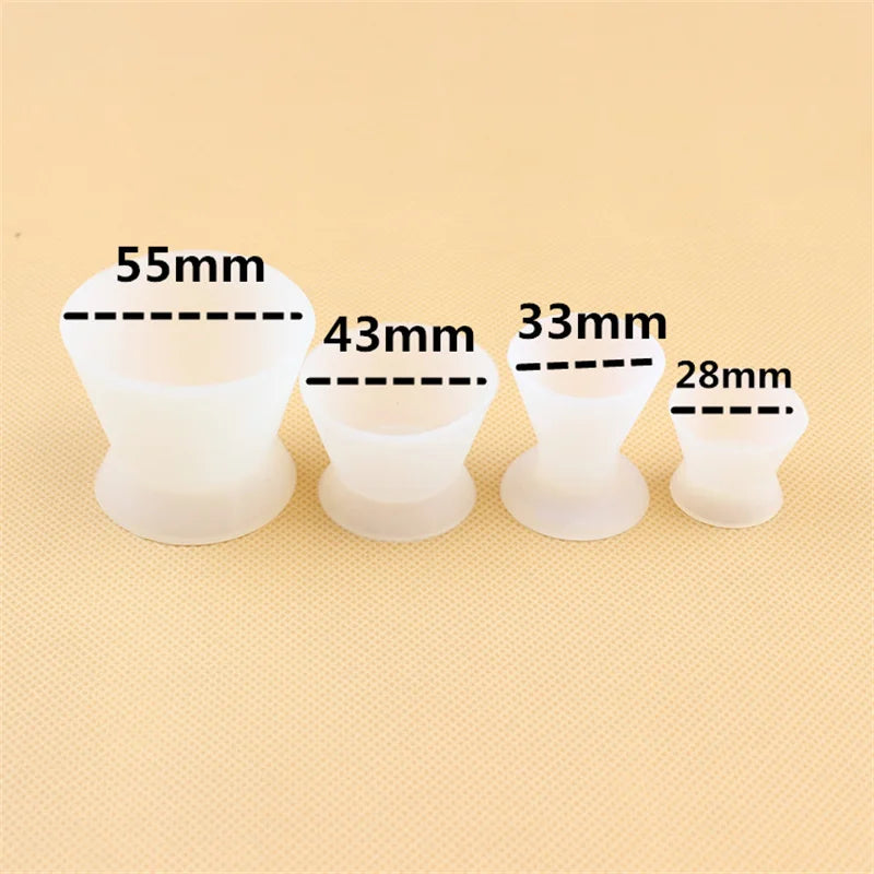 4pcs/set Self-solidifying Silicone Cups