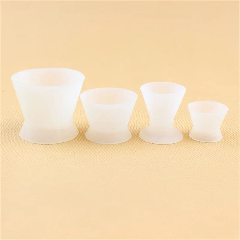 4pcs/set Self-solidifying Silicone Cups