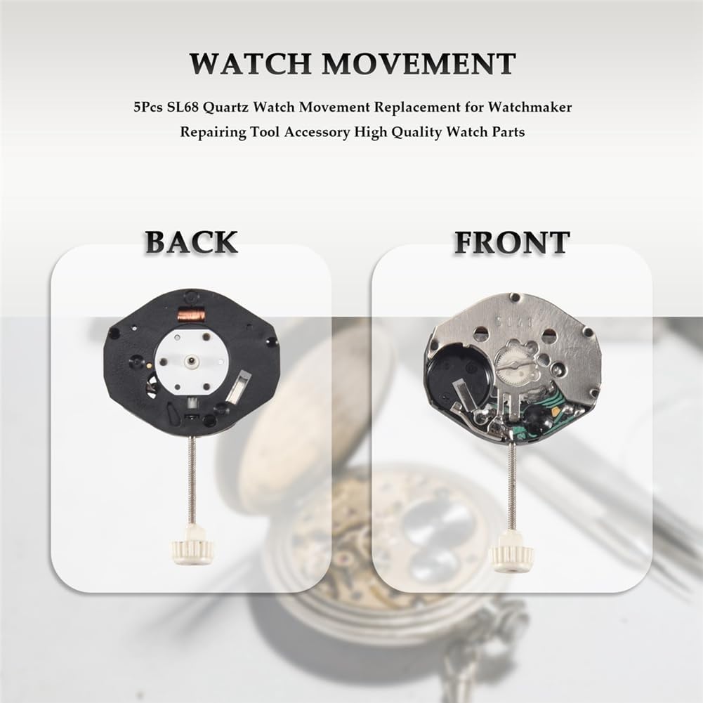 SL68 Quartz Watch Movement Replacement