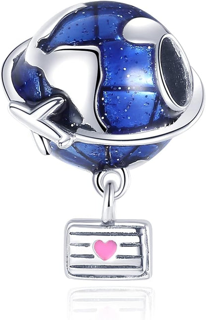 MULA 925 Silver Travel Charm