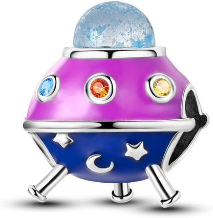 MULA 925 Silver Travel Charm