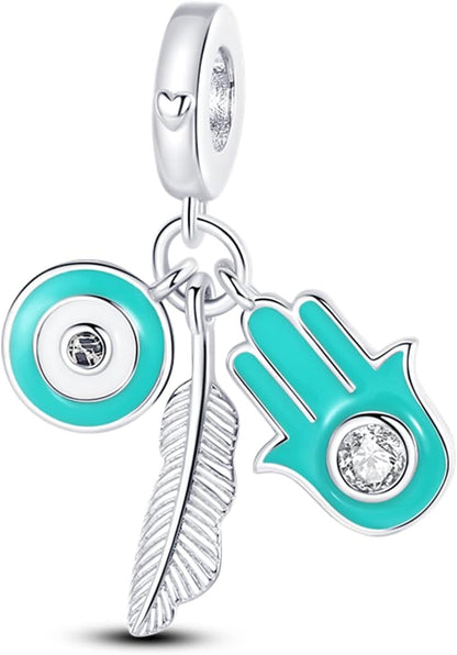MULA 925 Silver Travel Charm