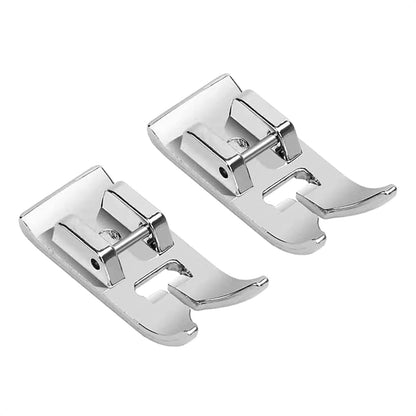 Universal zigzag sewing machine presser foot

