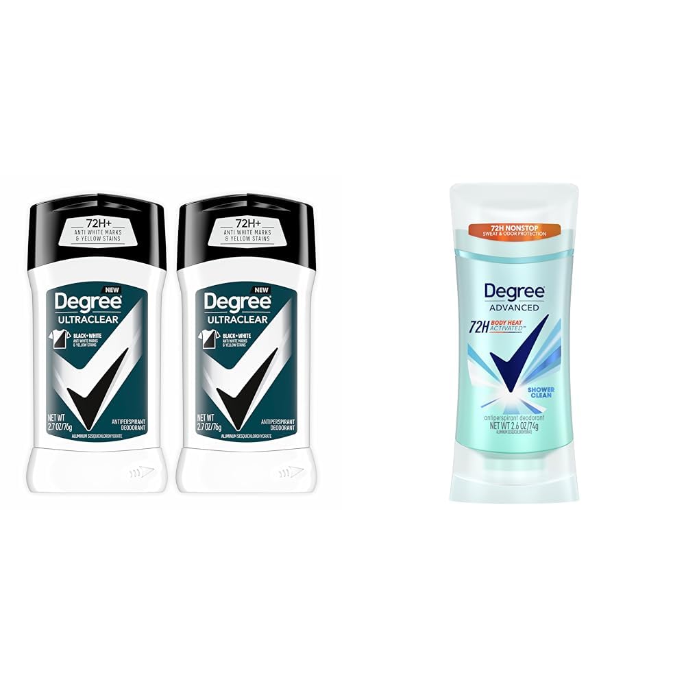 Degree Men Deodorant Black+White 