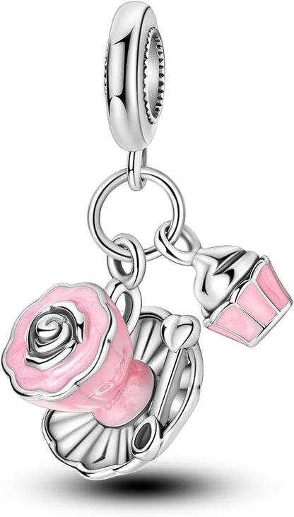 MULA 925 Silver Travel Charm