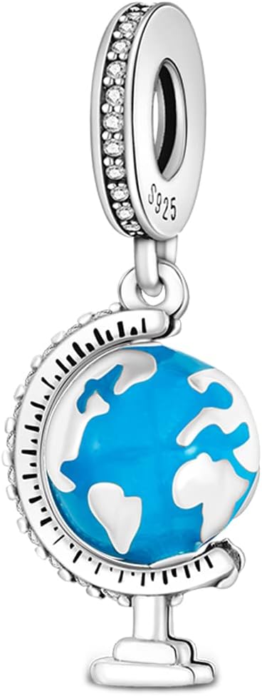 MULA 925 Silver Travel Charm