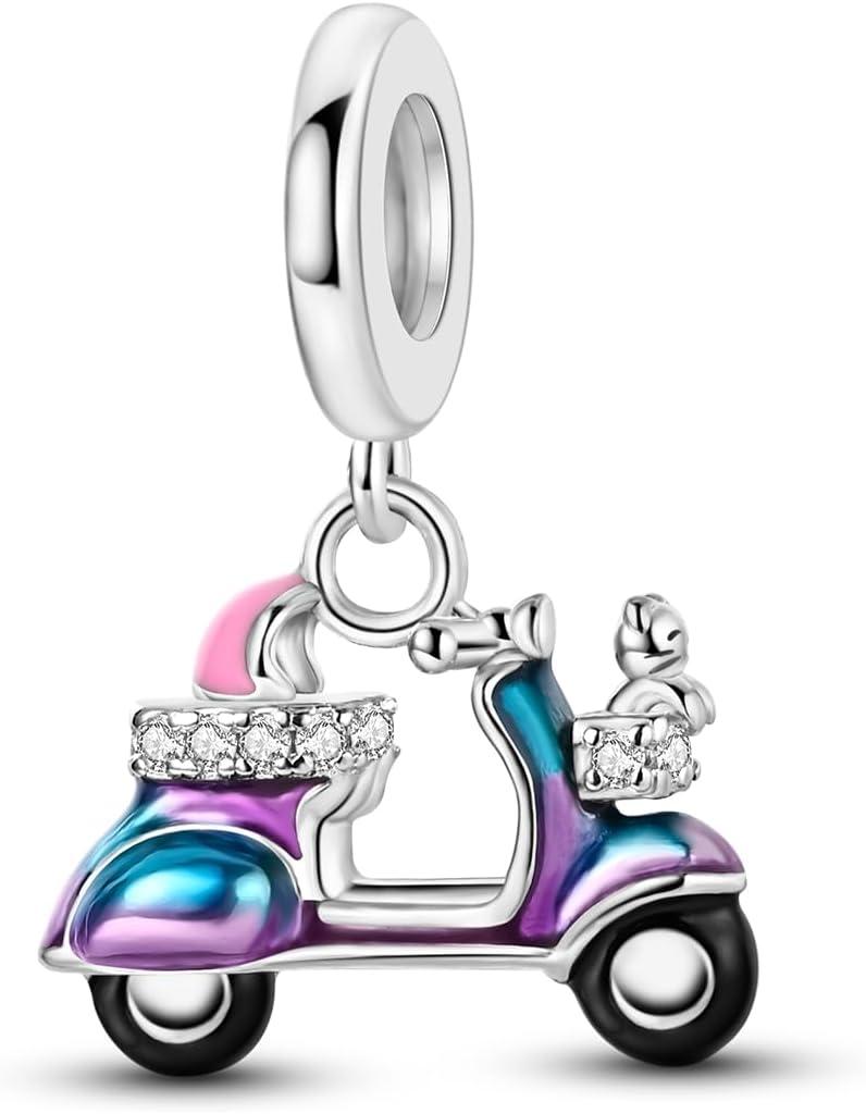 MULA 925 Silver Travel Charm