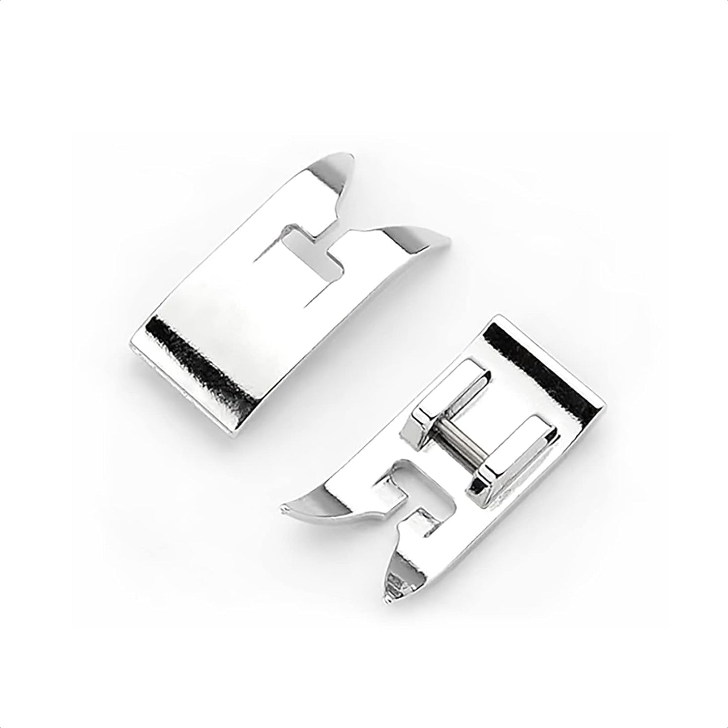 Universal zigzag sewing machine presser foot

