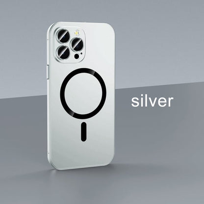 Metal Lens Glass Phone Case