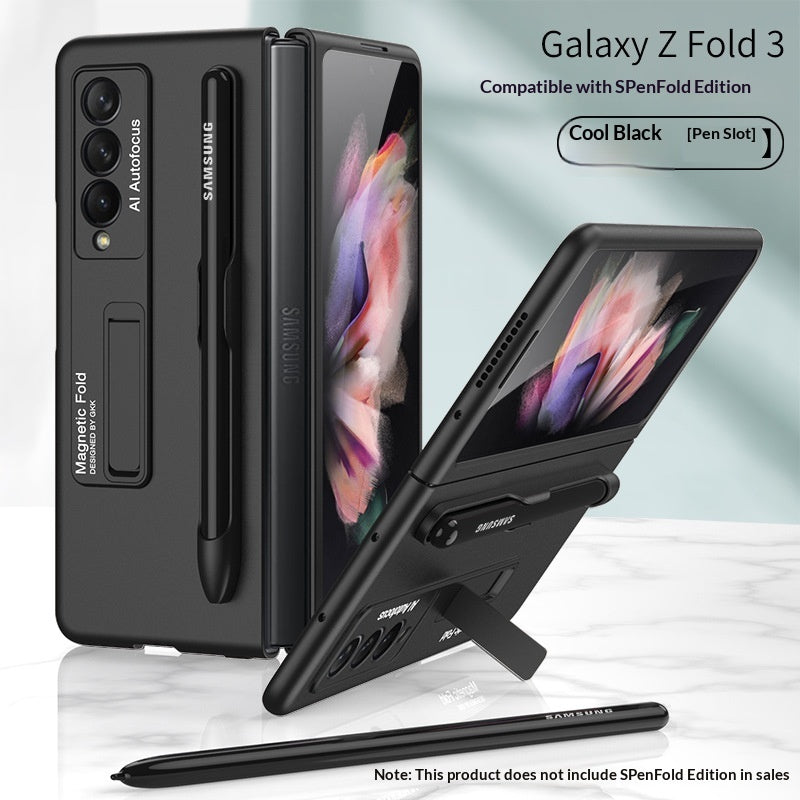 Personalized Matte Double-Flip Folding Screen Ultra-Thin Stand Phone Case