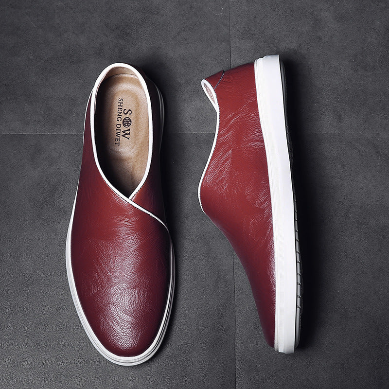 New Style Casual Leather Shoes Mens Fashion Loafers