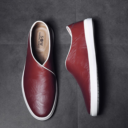 New Style Casual Leather Shoes Mens Fashion Loafers