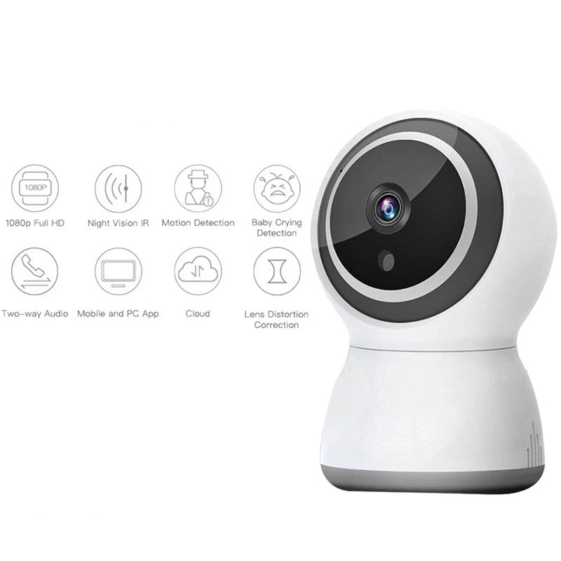 Wireless Tuya camera compatible with Google Home and Amazon Alexa