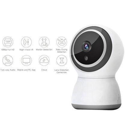 Wireless Tuya camera compatible with Google Home and Amazon Alexa