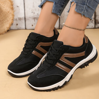 Retro Color-Block All-Match Dr Martens-style Casual Shoes For Women