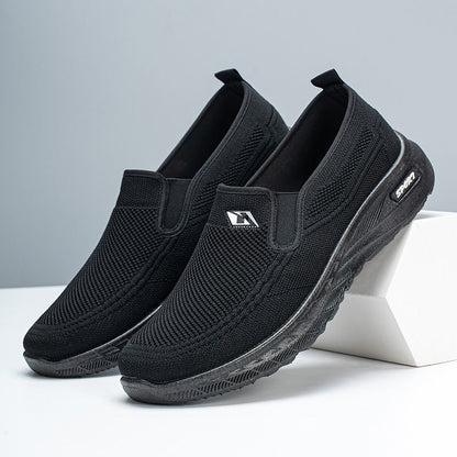 Old Beijing Cloth Shoes Mens Springautumn Slip-on Shoes