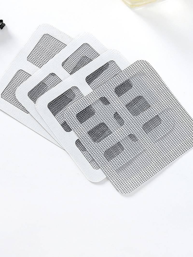 6-Pack Self-Adhesive Screen Patch Kit 4x4 Inches