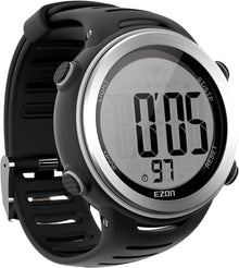 EZON T007 Heart Rate Monitor Watch | Chest Strap HRM | Waterproof Fitness Tracker with Stopwatch & Hourly Chime