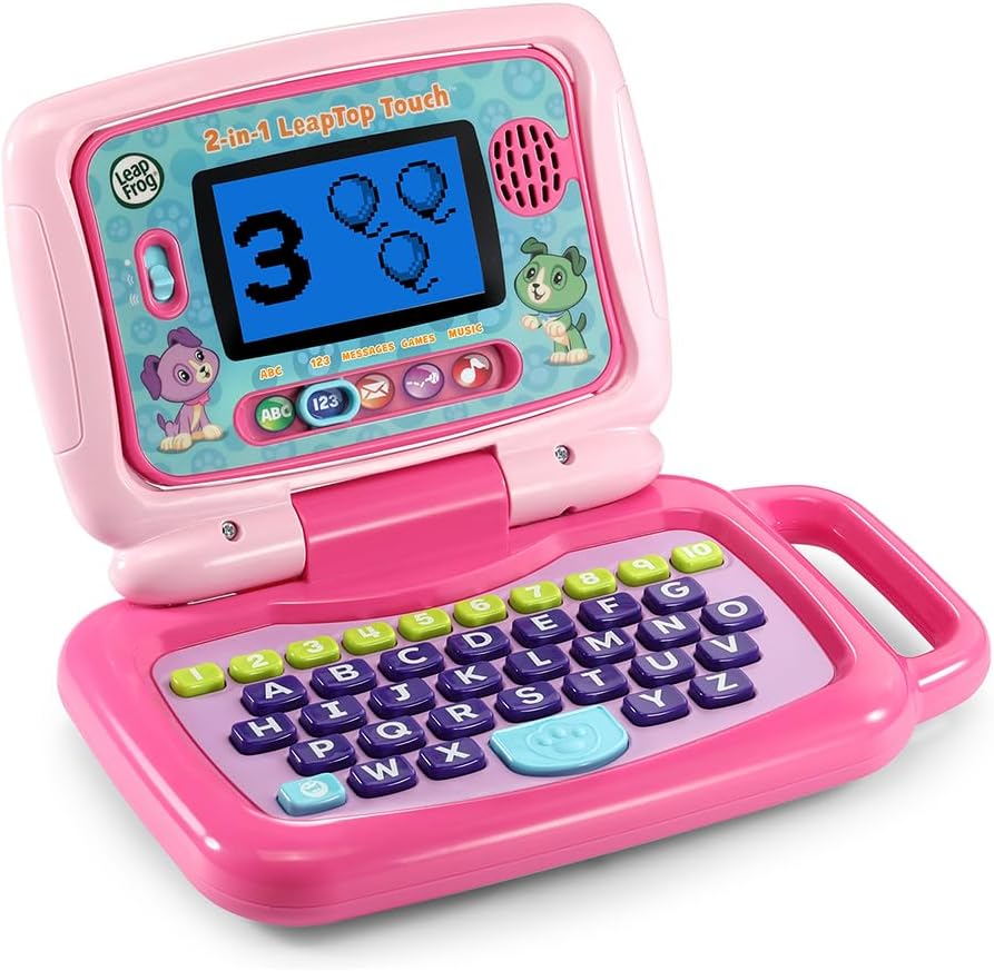 LeapFrog 2-in-1 Leaptop Touch Pink