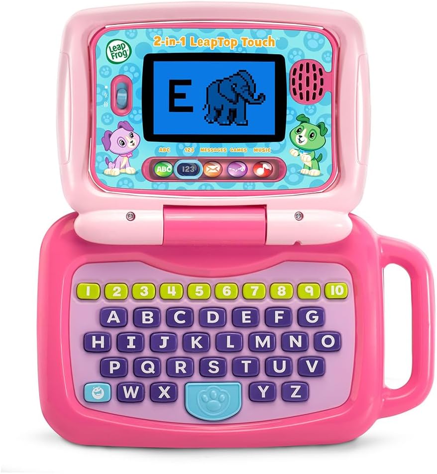 LeapFrog 2-in-1 Leaptop Touch Pink