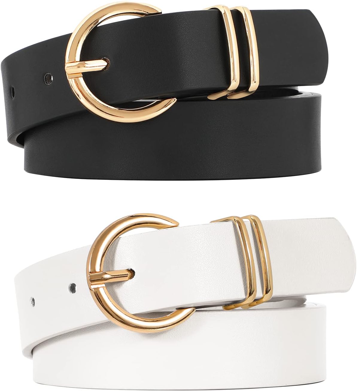 VONMELLI Women's Leather Belts