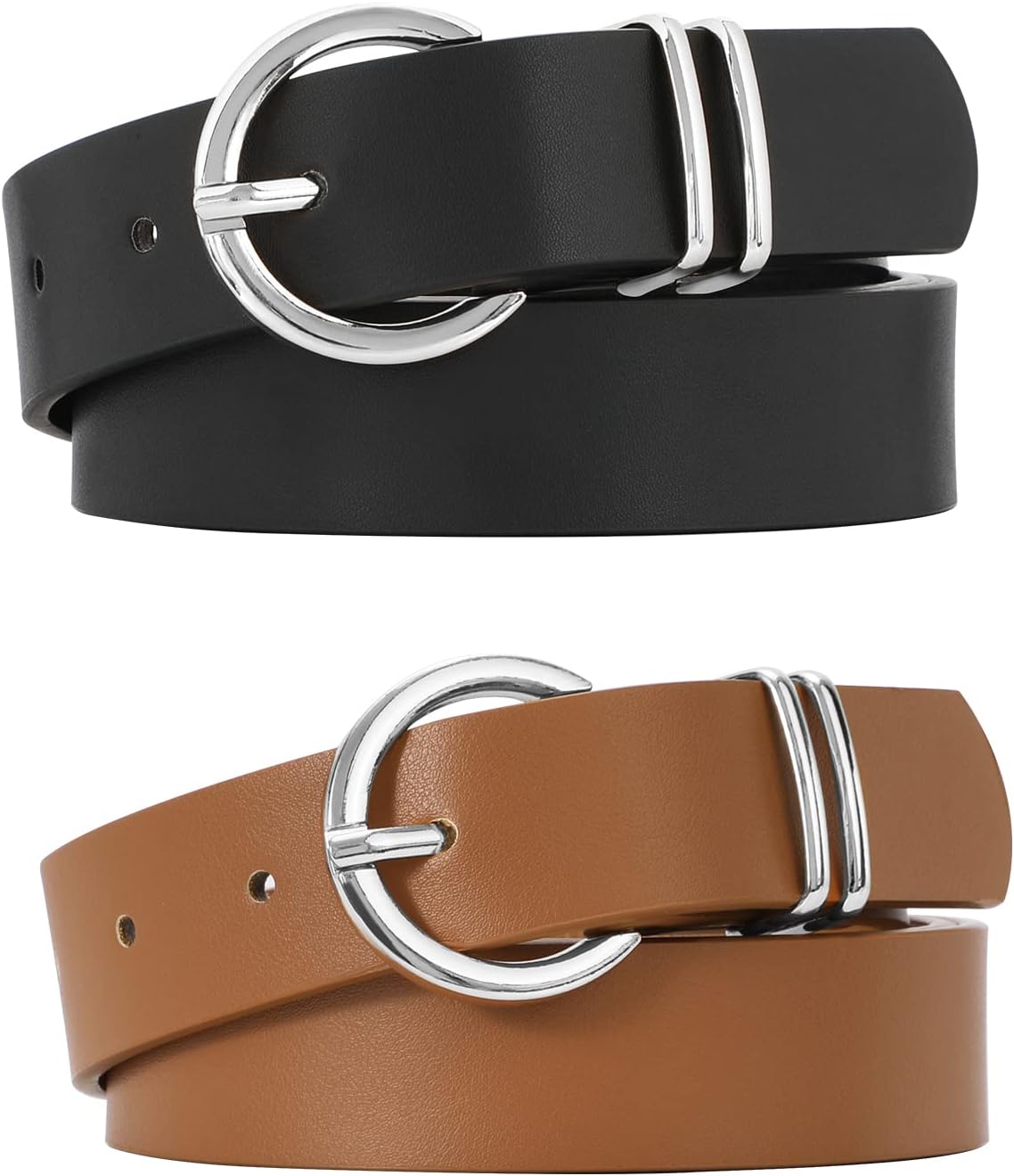 VONMELLI Women's Leather Belts