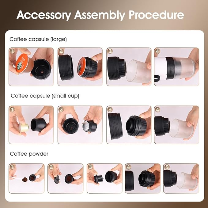 3-in-1 Portable Capsule Coffee Maker☕️