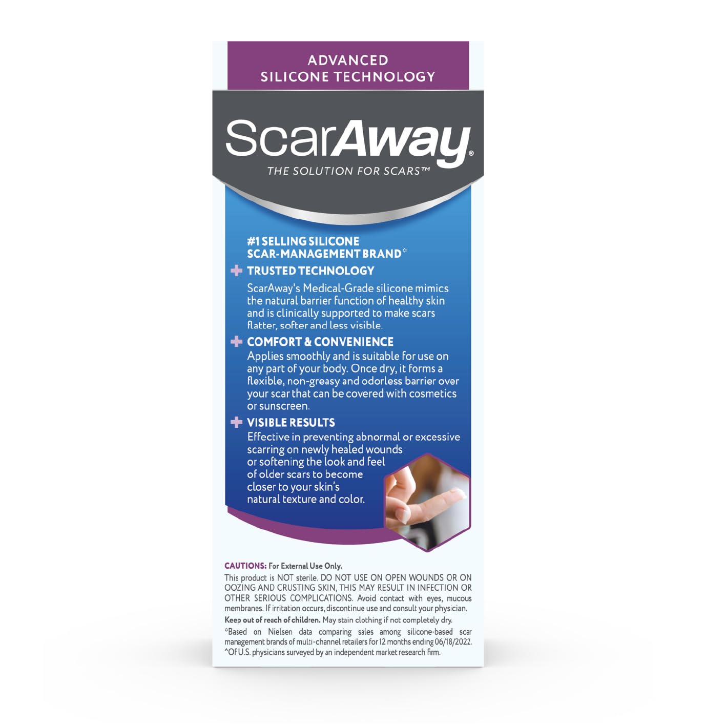 ScarAway Silicone Scar Gel