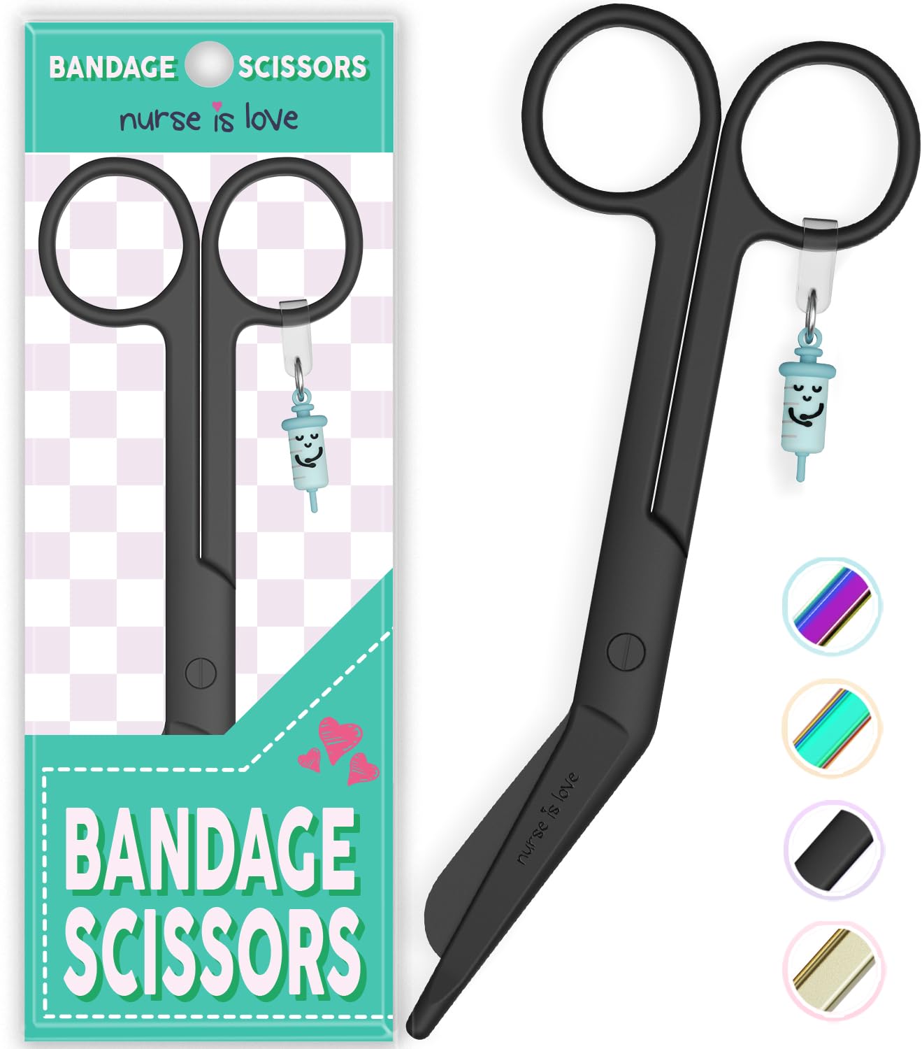 Stainless steel Lister bandage scissors

