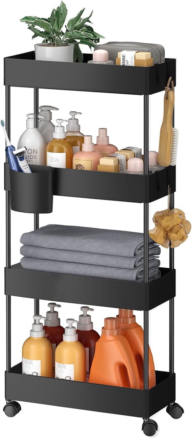 Pipishell Slim Storage Cart