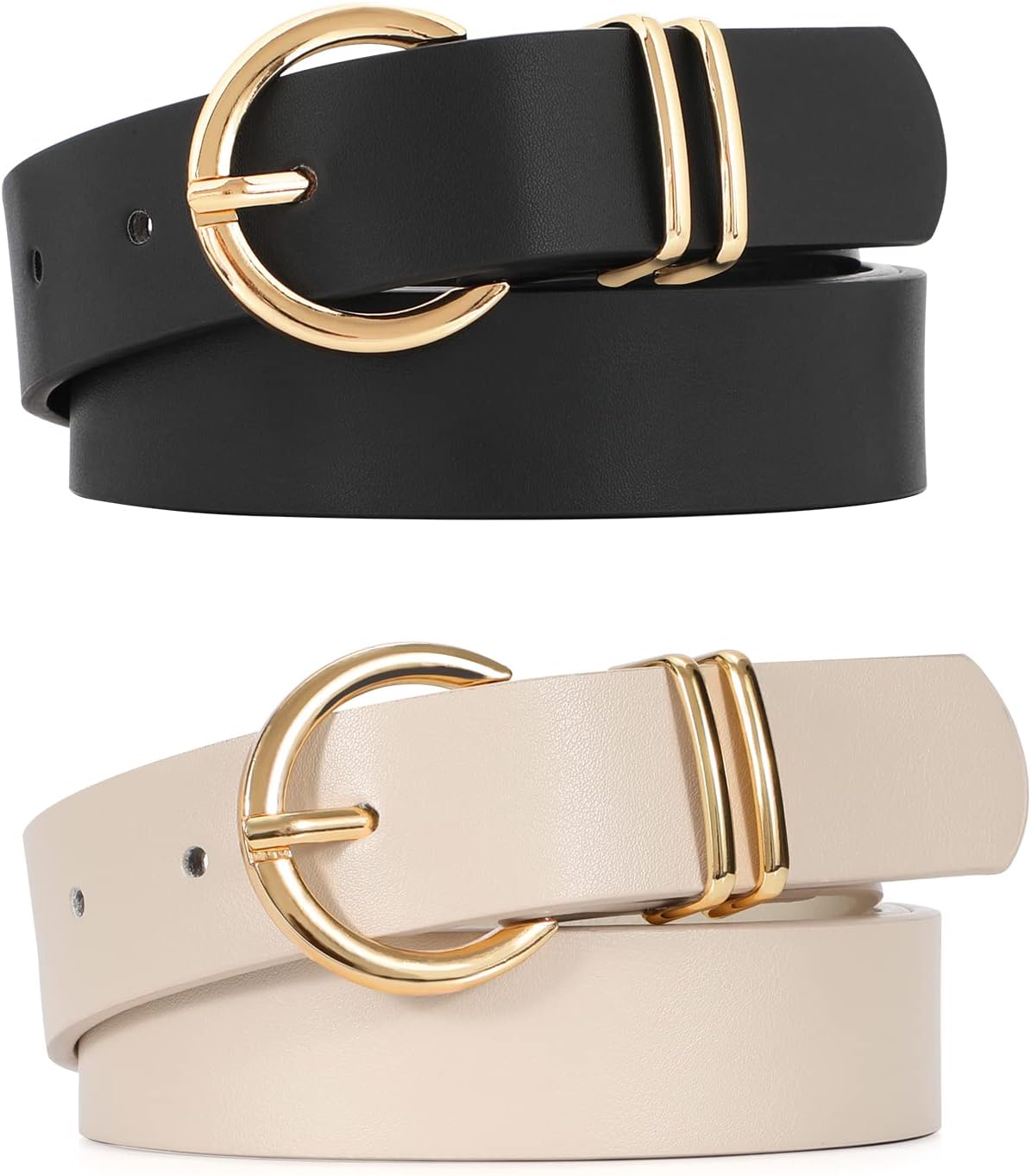 VONMELLI Women's Leather Belts