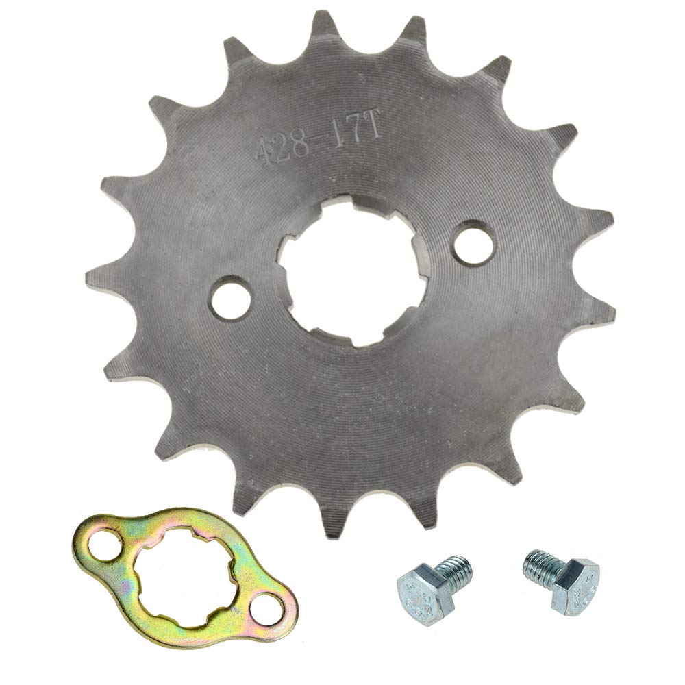HIAORS 17T 17mm Front Sprocket for 50cc–125cc Bikes

