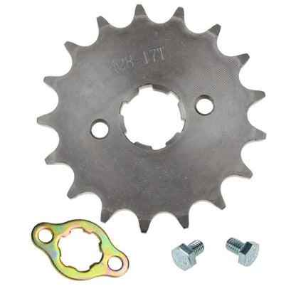 HIAORS 17T 17mm Front Sprocket for 50cc–125cc Bikes

