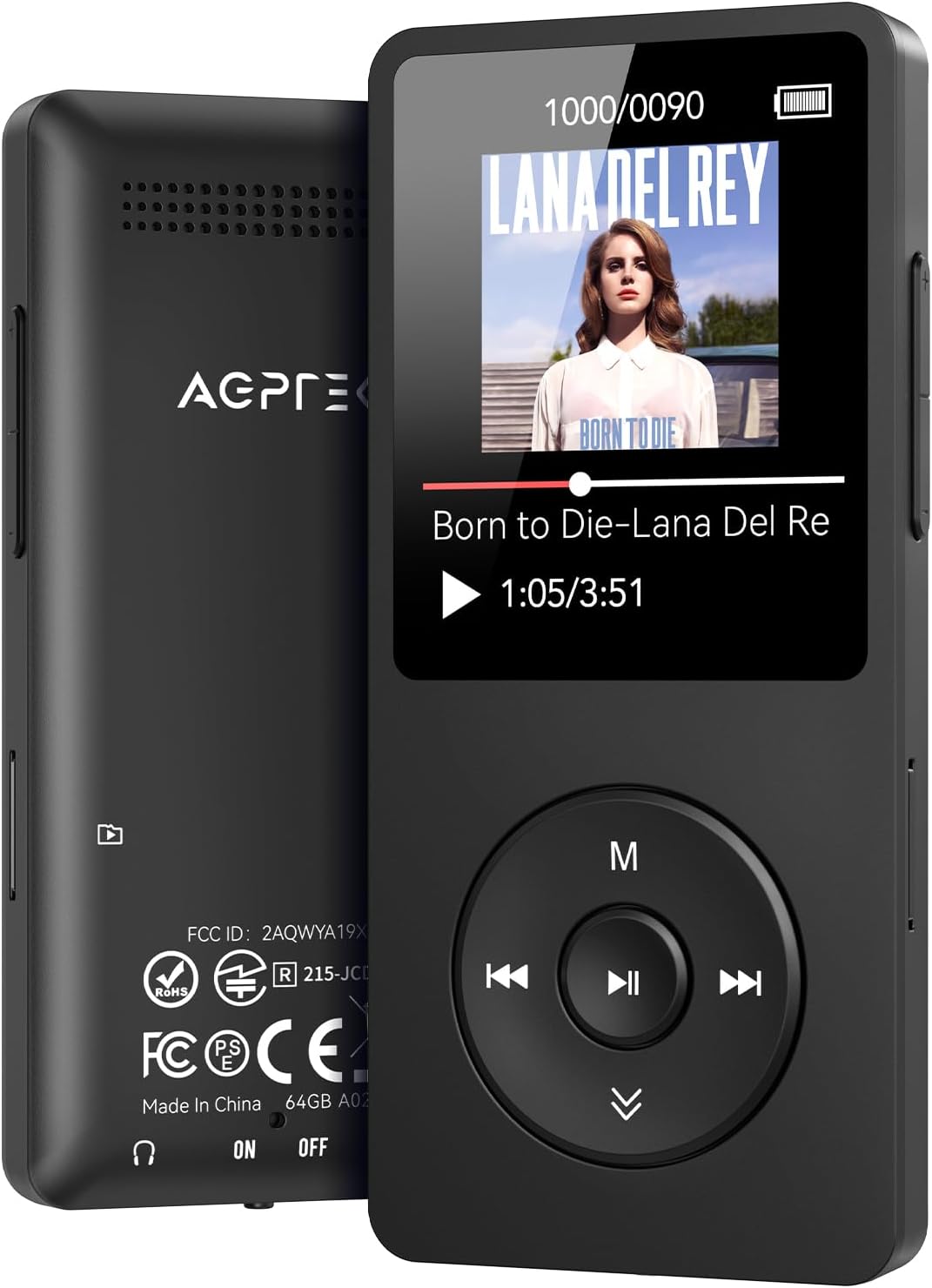 AGPTEK A02 MP3 Player