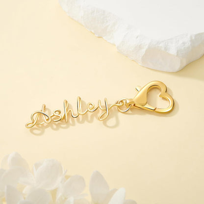 Custom Name Bag Charm