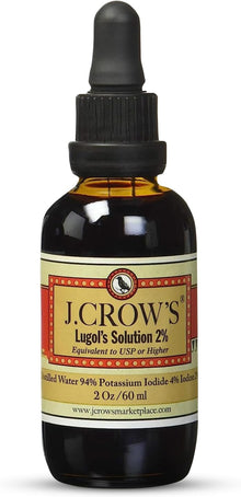J.CROW’S Lugol's Iodine 2%