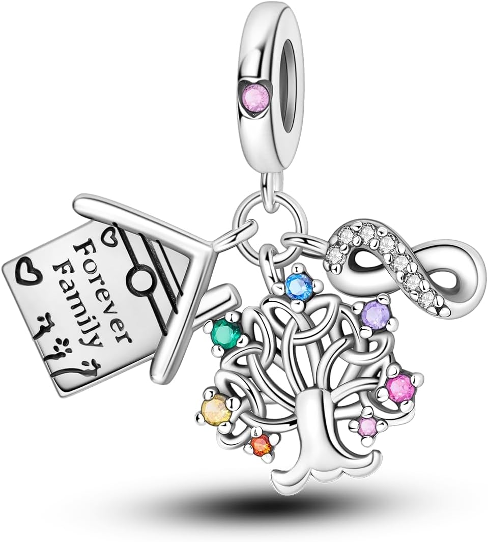 MULA 925 Silver Travel Charm