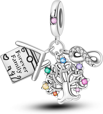 MULA 925 Silver Travel Charm