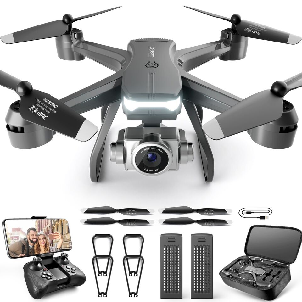 V14 Professional Drone 6K HD Dual Camera Wifi FPV Portable RC Quadcopter 2 BATTERY,Drones Suitable For Adults & Beginners.Logistics Is Randomly Sent By UPS,USPS,Self-pickup. image 1