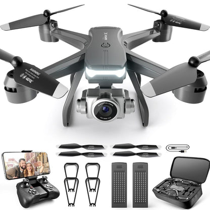 V14 Professional Drone 6K HD Dual Camera Wifi FPV Portable RC Quadcopter 2 BATTERY,Drones Suitable For Adults & Beginners.Logistics Is Randomly Sent By UPS,USPS,Self-pickup. image 1
