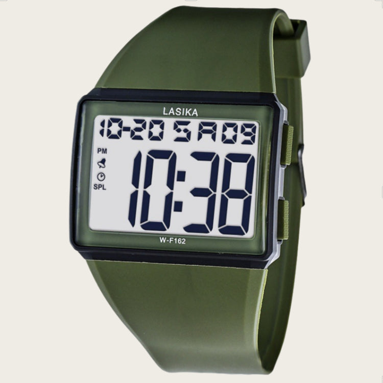 Kids waterproof multifunction square watch for school and sports