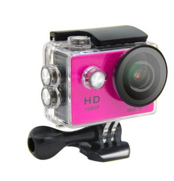 SJ4000 action camera with waterproof case and mounting accessories