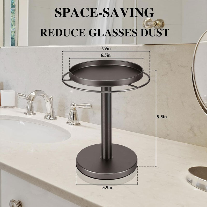 360 Rotating Sunglasses Storage Rack for Eyewear Organization