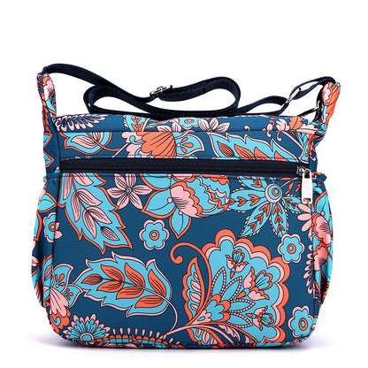 Large-capacity Multi-layer Shoulder Bag Nylon Crossbody Bag